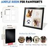 DIY Pet Paw Imprint Memorial Frame Cat Dog Footprint Ink Paste Tabletop Stand Souvenir Picture Frame