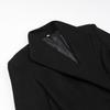 2025 Trending Women's Long Woolen Commuter Overcoat with Single Hidden Button