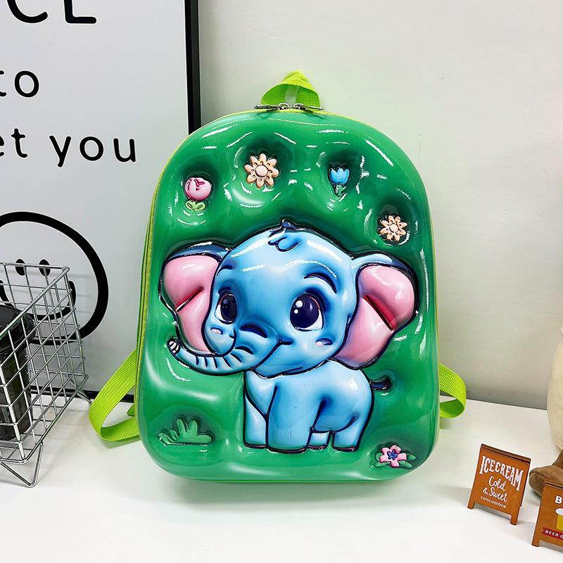 3D Cute Cartoon Children's Fashion School Bags For Boys And Girls Primary School Large Capacity Backpacks Waterproof Backpacks