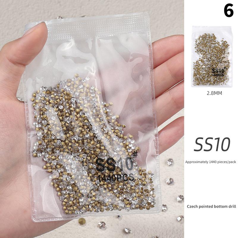 

Ногти Острый низ Бриллиантовая декорация Блестящие Стереоскопические Аксессуары для ногтей Роспись ногтей Ногтевой салон Мастера маникюра as the picture