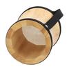 Wood+Sheepskin Hand Drum Kit Wood Color Handpan Drums Set Portable Bongo Hand Drum  For Drum Lovers