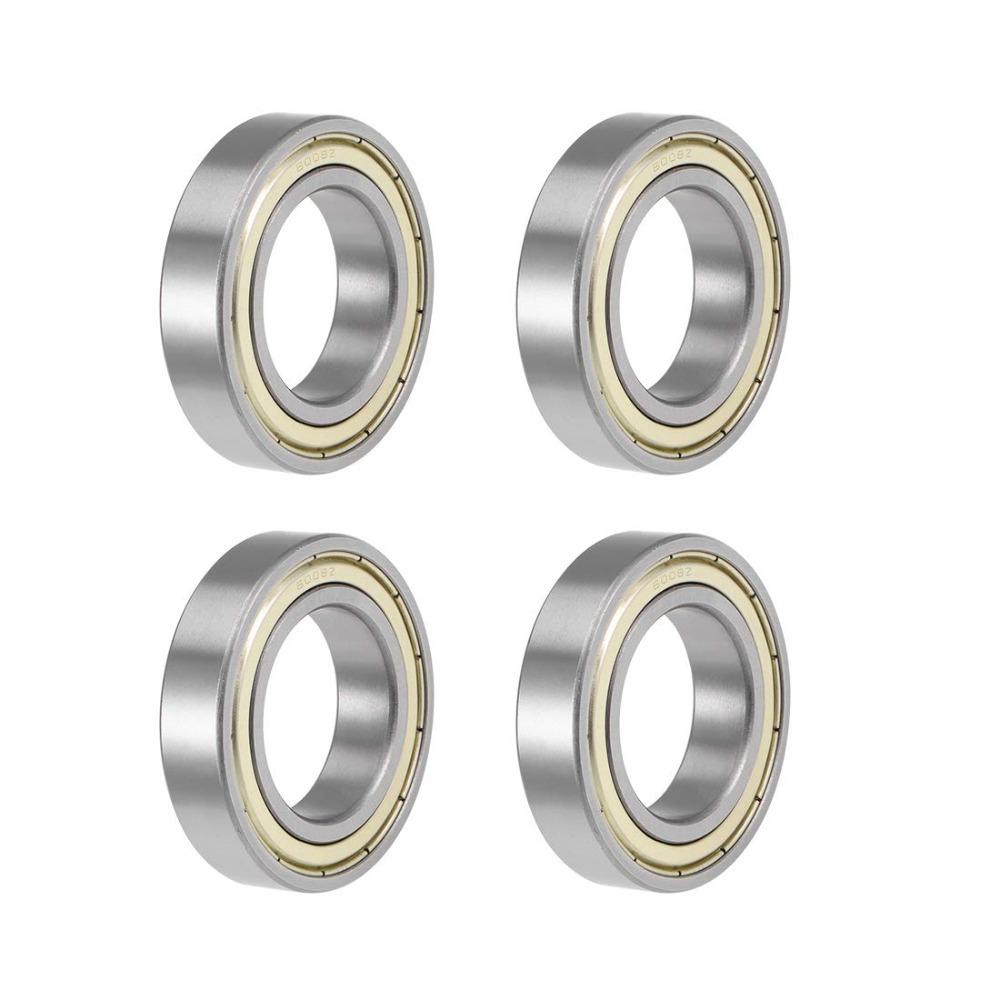 

4 шт., радиальные шарикоподшипники из углеродистой стали, округлость 6008ZZ, текстильное оборудование