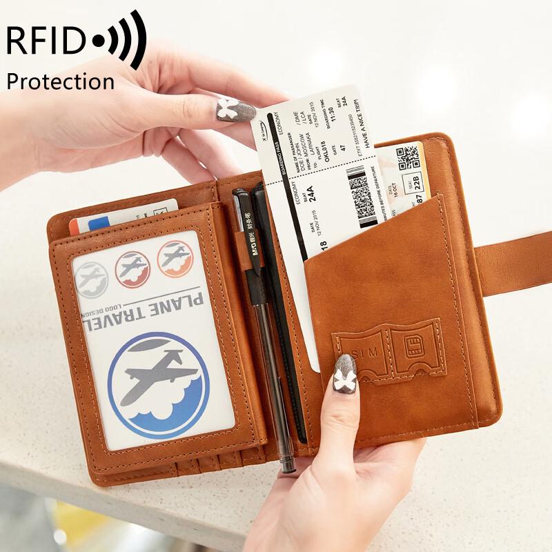 MDNGMDNG Multifunctional RFID Passport Holder