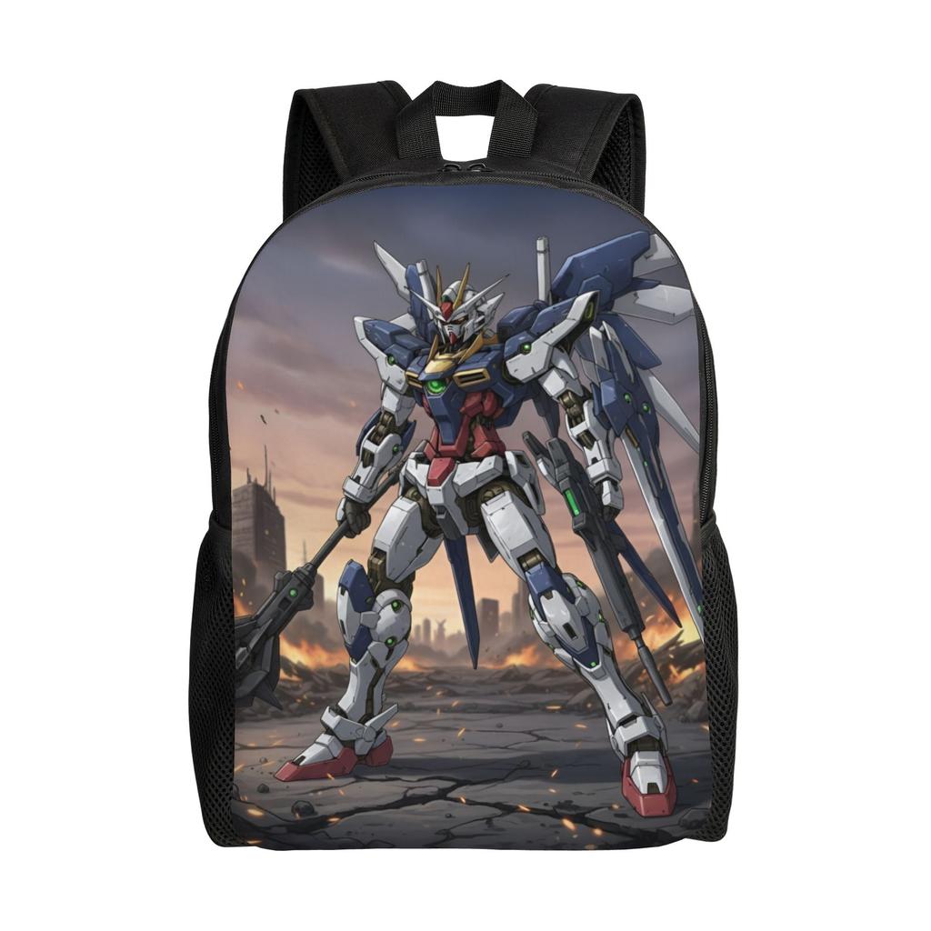 Personalized Gundams Backpacks Men Women Casual Bookbag for School College Anime Bags