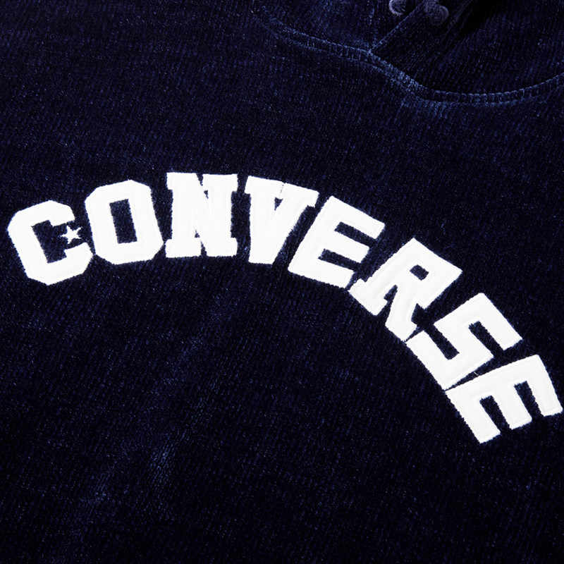 New Converse Sweatshirts Women's Navy Blue 10026557-A02