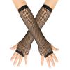 Long Mesh Gloves Fingerless Long Gloves Simple Fishing Net Gloves  Nightclub