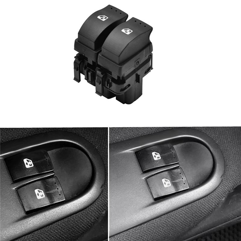 A90Q-8200315034 Power Window Control Switch For Renault Clio II 21998-2016 Window Lifter Buttons 8200057319 8200315049 Accessori