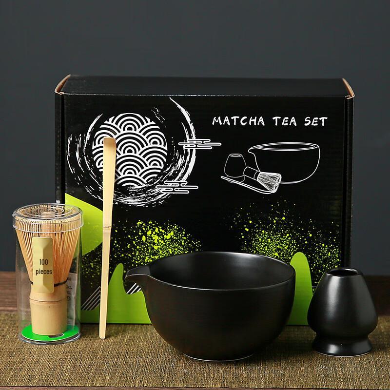 Traditional Japanese Matcha Bowl Set