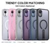 Coque Magnétique Anti-chute avec Trous de Refroidissement Militaire pour Samsung Galaxy Xcover 7 Support Métallique Cadre en TPU Couvercle Arrière en Plastique Dur