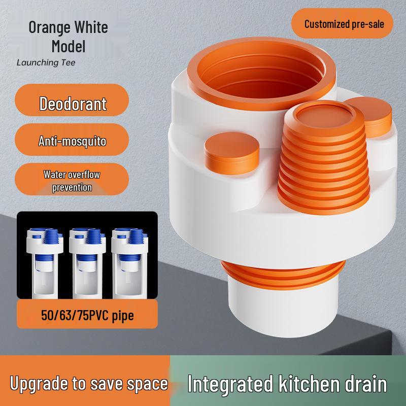 Multifunctional Kitchen Sink Drain and Odor-Proof Dishwasher Connector with Water Purifier