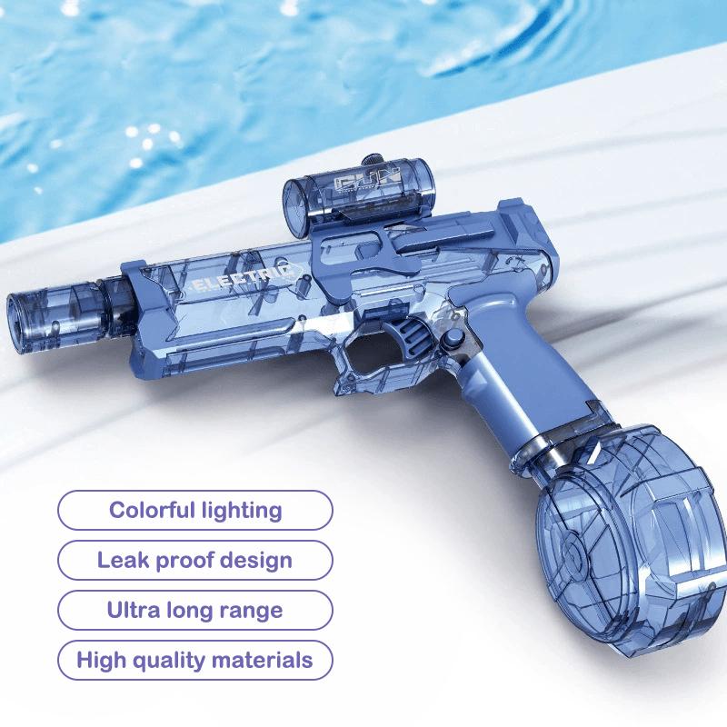 Large Capacity Water Spray Gun Summer Entertainment Water Gaming Toy Fully Automatic Water Gun Outdoor Swimming Pool Toys
