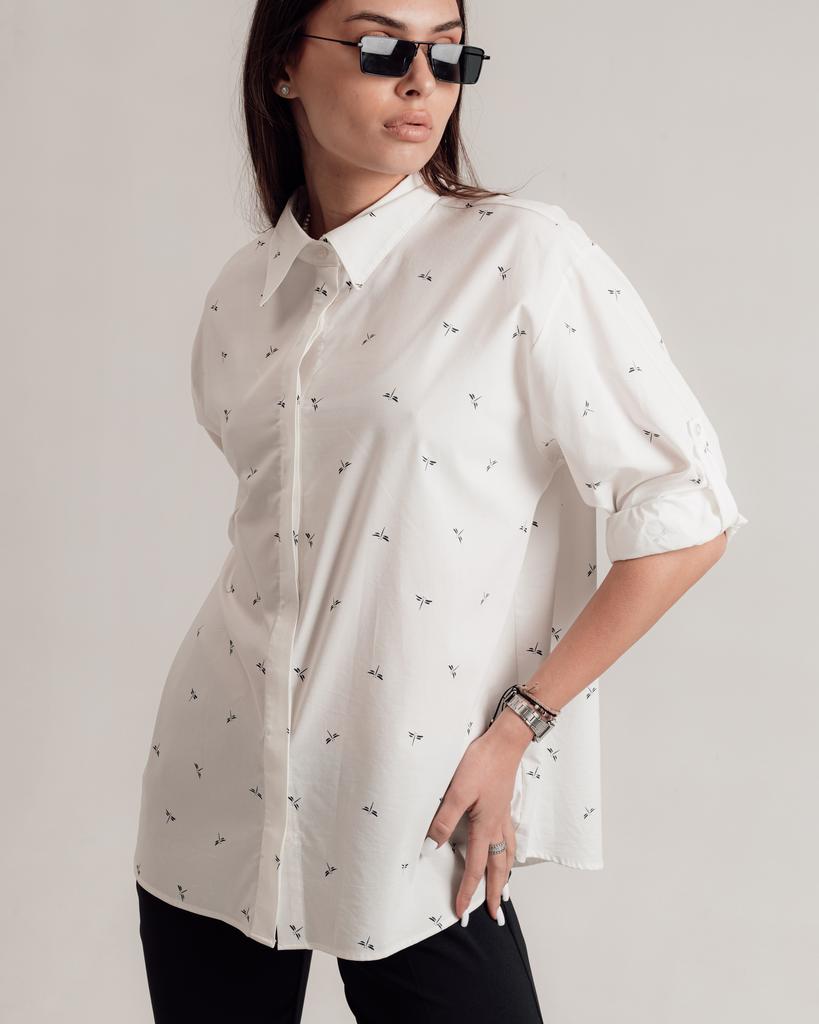 Women's Shirt Modalinda 7517 36 Milky