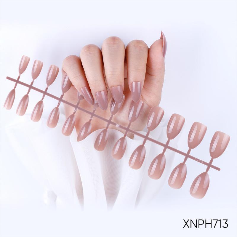 

24 шт., зеркальные накладные ногти в форме капли воды, съемные маникюрные накладные ногти, водонепроницаемые носимые накладные ногти