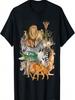 Y Día de Fiesta en el Zoológico de Animales Salvajes para Niños Camiseta de Animales Lindos