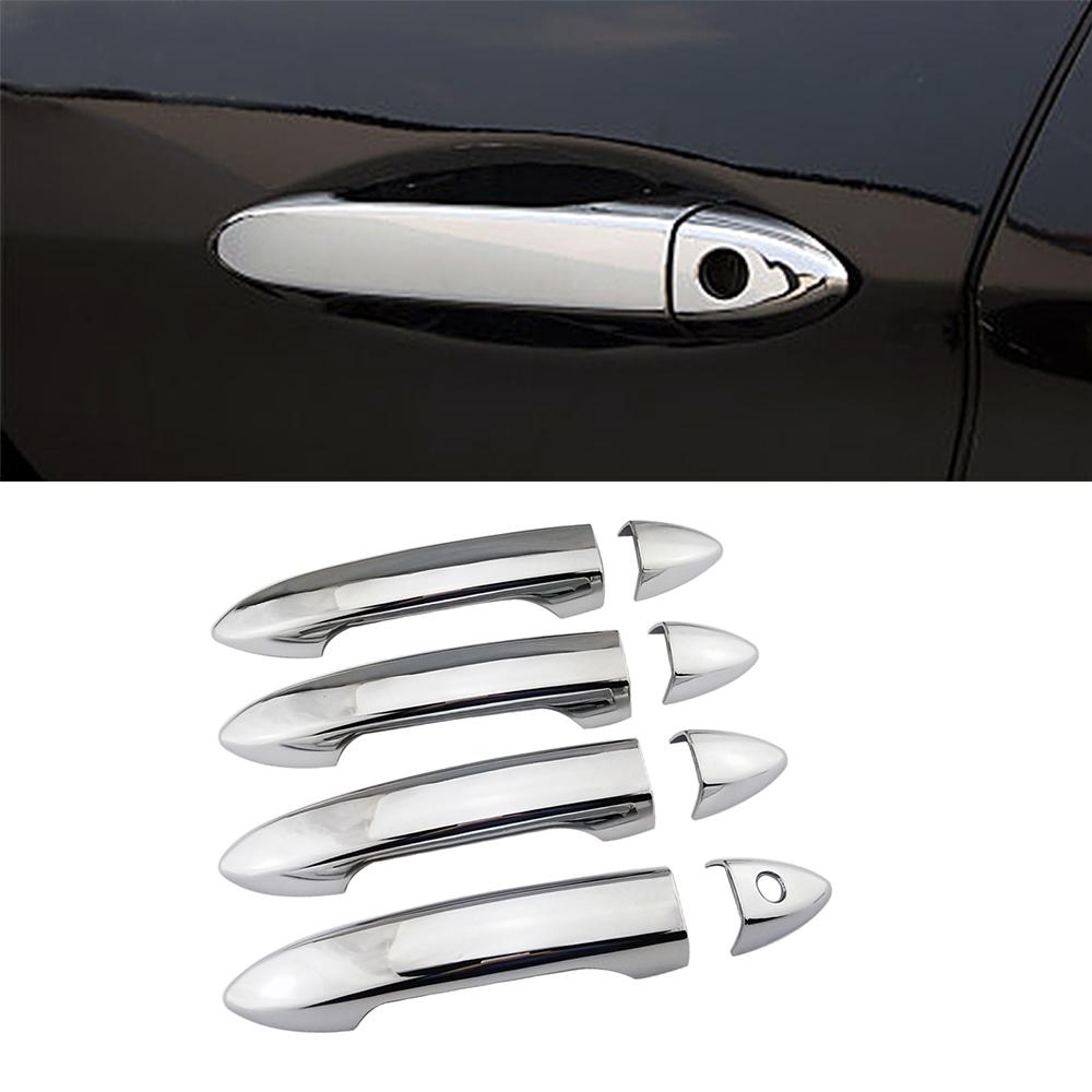 For Honda Accord 9th Gen 2014-2017 Car Exterior Modify Refit Chrome Door Handle Cover Decoration Trim Protection Sticker