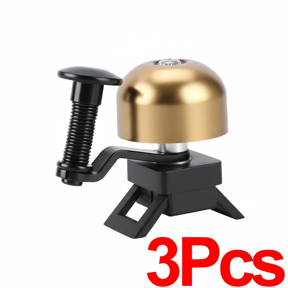 Brass Bike Bell Retro Classical Bicycle Horn Clear Loud Sound Portable Copper Handlebar Ring For MTB Mountain Cycling Safety