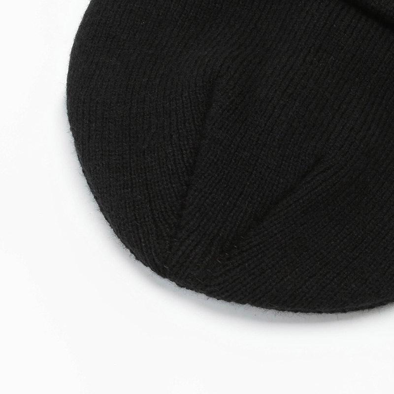 Winter Men's and Women's Hats Outdoor Riding Cold-proof and Warm Ear Protection Knitted Hat Korean Version Fashionable Versatile Solid Color Dome Hat