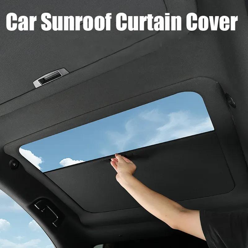 High Quality Roof Sunroof Curtain Cloth Cover Sunscreen Sunshade Visor Fit For Volkswagen CC 2009 2010 2011-2017 Car Accessories