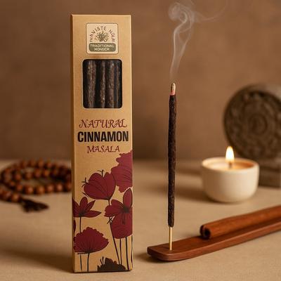 Cinnamon Incense Sticks Natural Masala - 11 Sticks