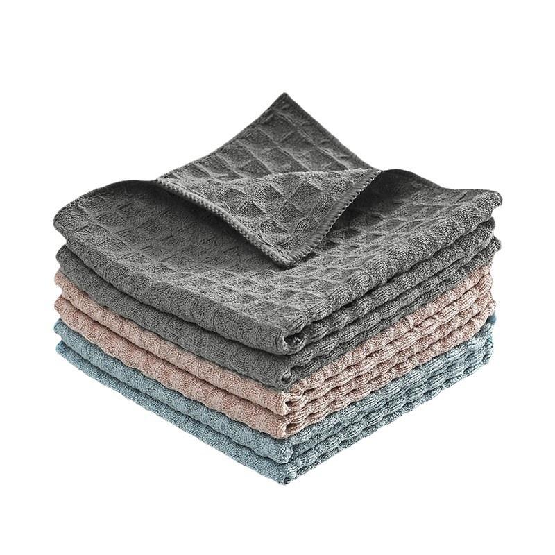 Küchentuch, Geschirrtuch, Geschirrtuch, saugfähige Baumwolle, Jacquard, kariertes Handtuch