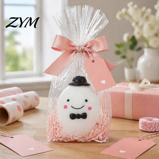 Cartoon Ghost Toys Halloween Stress Ball Toy, Anxiety Relief Squeeze Sensory Fidget Toy for Party Favors Decompression