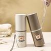 Cartoon Plastic Toothbrush Holder Travel Portable Toothbrush Cup Mouthwash Cup Toothpaste Toothbrush Case Bathroom Accessories