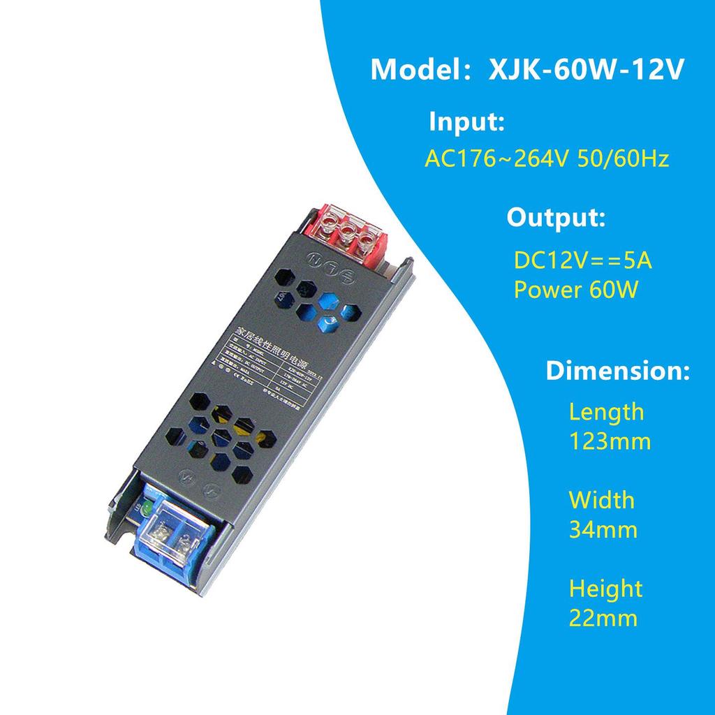 12V LED Strip Light Power Supply Driver