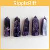 Authentic Natural Purple Dream Amethyst Quartz Crystal Stone Point Healing Wand