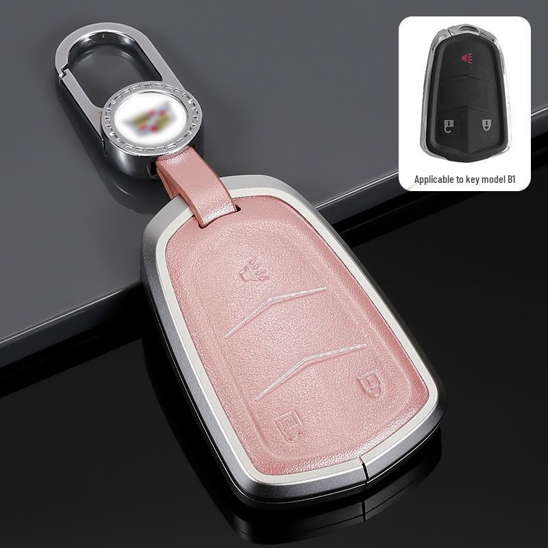 Cadillac Key Protective Shell: Fits XT4, XT5, XT6, CT4, CT5 - Original Car Key Cover with Buckle.