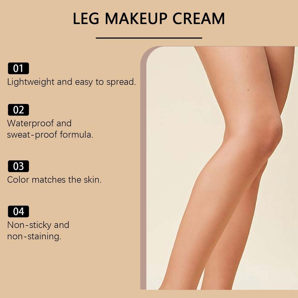 Leg Concealer Body Foundation Skin Tone Corrector Natural And Even Skin Tone Leg Concealer