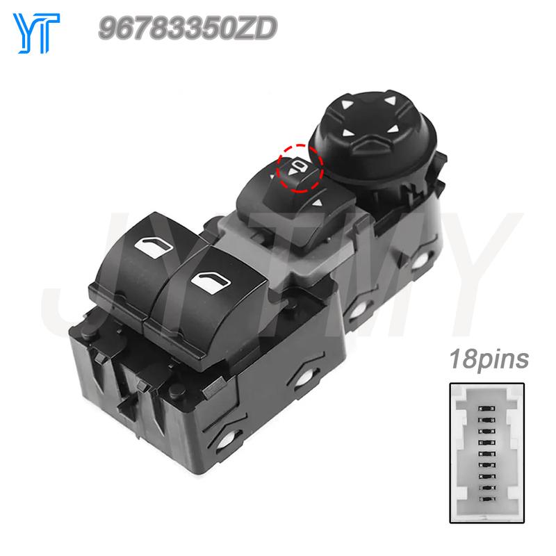 

Car Accessories Window Control Switch for Citroen Spacetourer Opel Crossland Peugeot Expert Colorado Lifter Adjust Button Parts