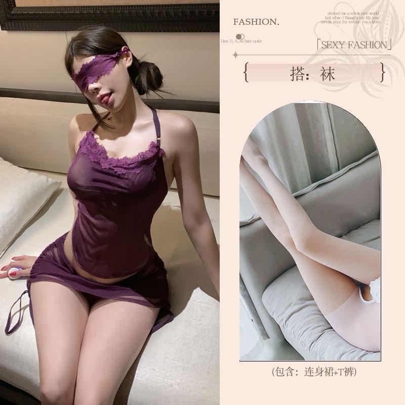 Sex underwear pure lust q underwear abstinence system free qqny open crotch hip skirt sexy cos pajamas uniform