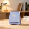 Personalized Office Desk with Gold Calendar Minimalist English Desktop Accessory 2027 Table Planner Modern Decoration