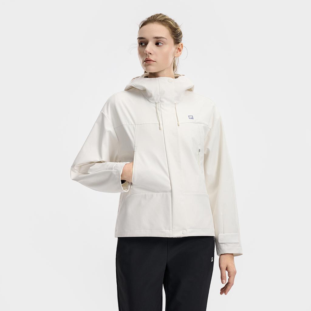 Fila Fitness Series Removable Three-In-One Trendy Sports Casual Training Versatile Warm Loose Two-Piece Jacket Women Jackets A11W611708FIV