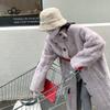 Winter Faux Fur New Fur Long Knee Coat Women Lamb Furry Coat High Quality Women's Casual Style Long Coat