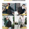 2025 School Backpack Black Waterproof Bookbag Casual Lightweight Travel Rucksack Daypack Backpacks for Men Women College High School Bags backpack for