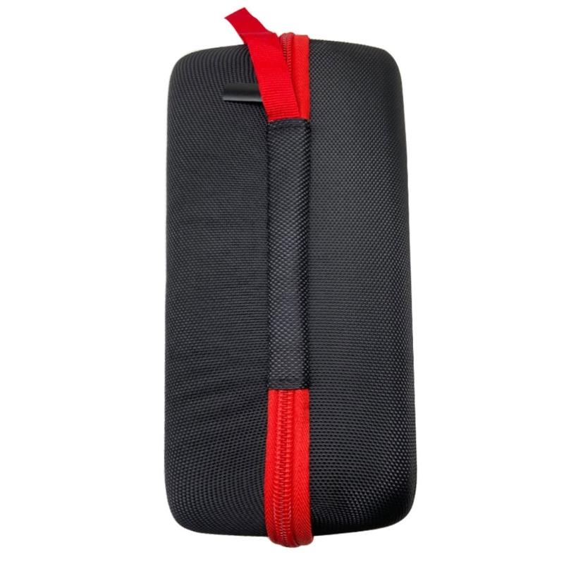 EVA Car Chargers Storage Pouch with Smooth Zippers Hard Shell Case for Inflator and Tool 9.5X5X4Inch Black