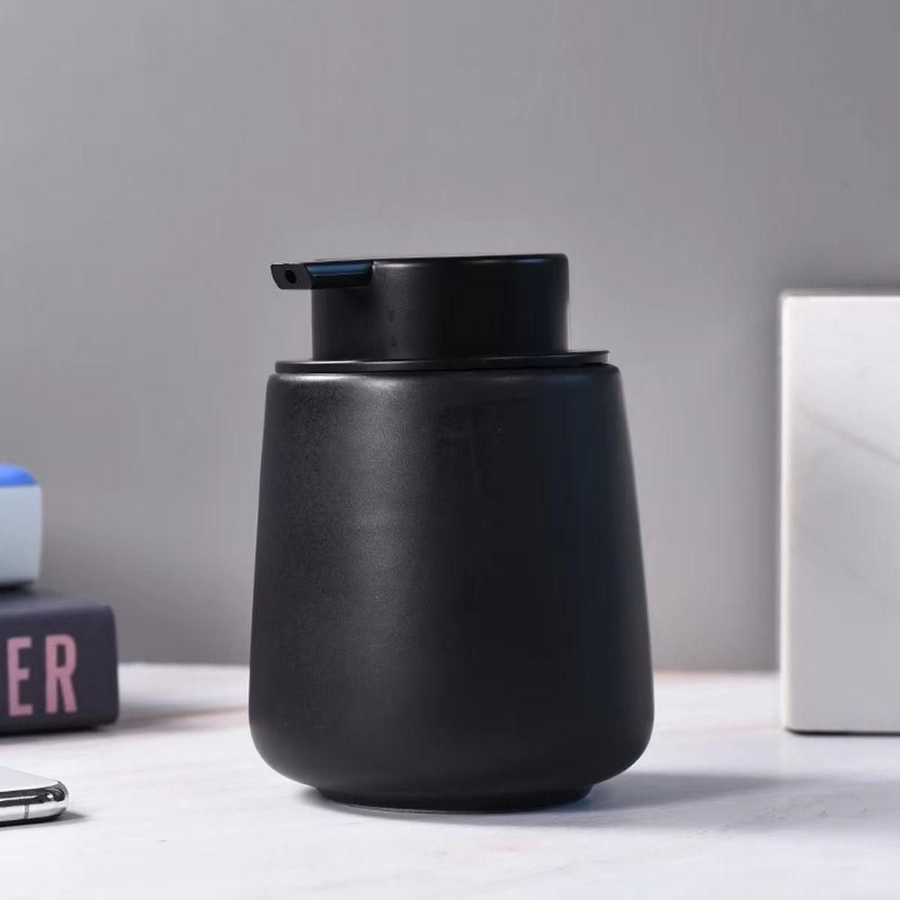 Ceramic Soap Pump Dispensers 300ml Hand Soap Dispenser Minimalist Lotion Soap Bottle  Travel