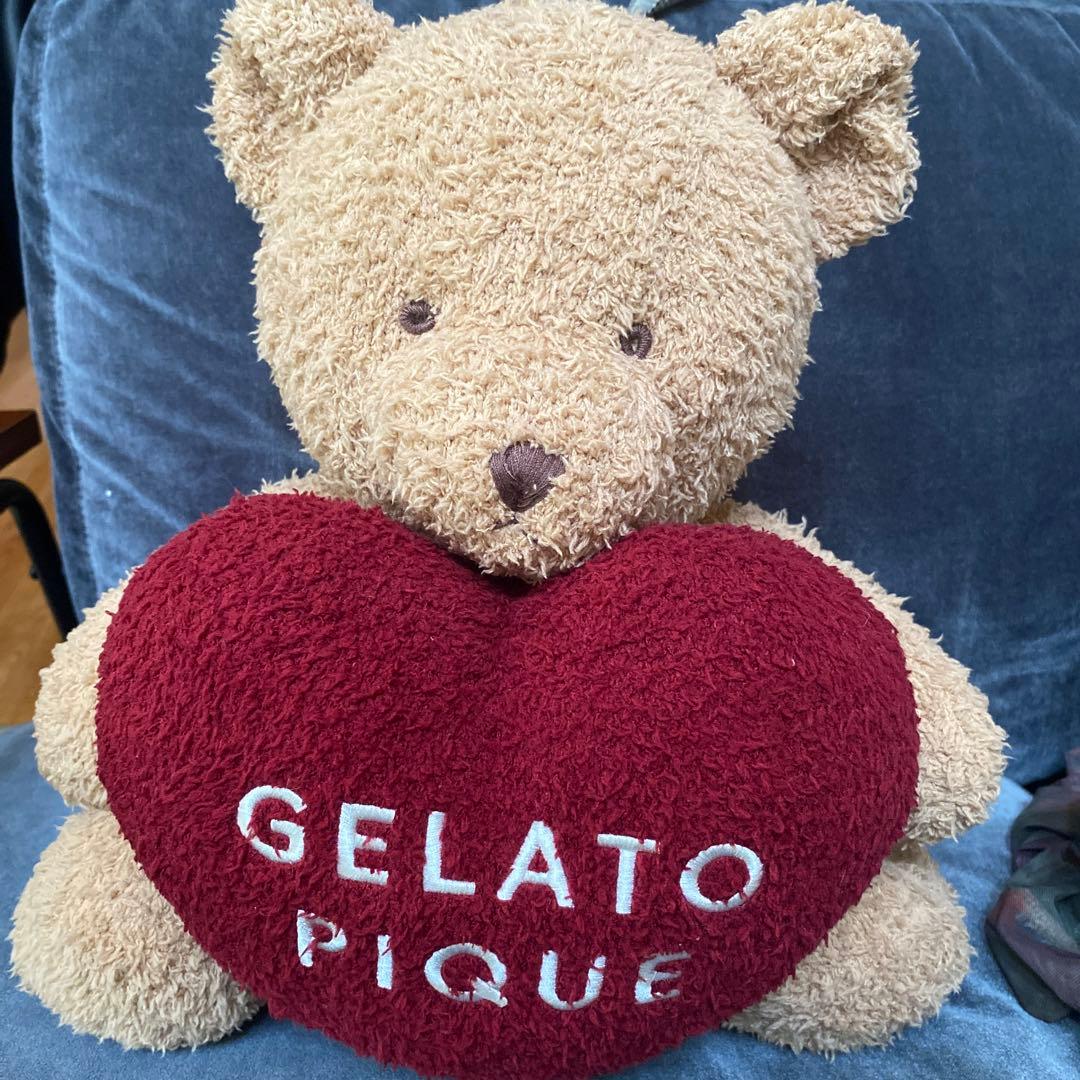 

[USED] Gelato Pique Teddy Bear Heart Plush Toy Bear Gelato Pique