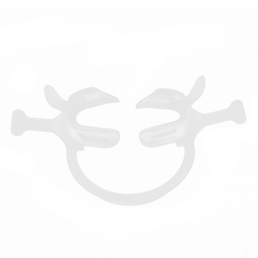 CShape Dental Cheek Lip Retractor Mouth Opener with Handle Dental Dentist Accessory(L )