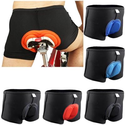 1PCS  Men Cycling Underwear 4D Gel Padded Bike  Shorts for Cycle Biking Riding Undershorts  Mountain Brief