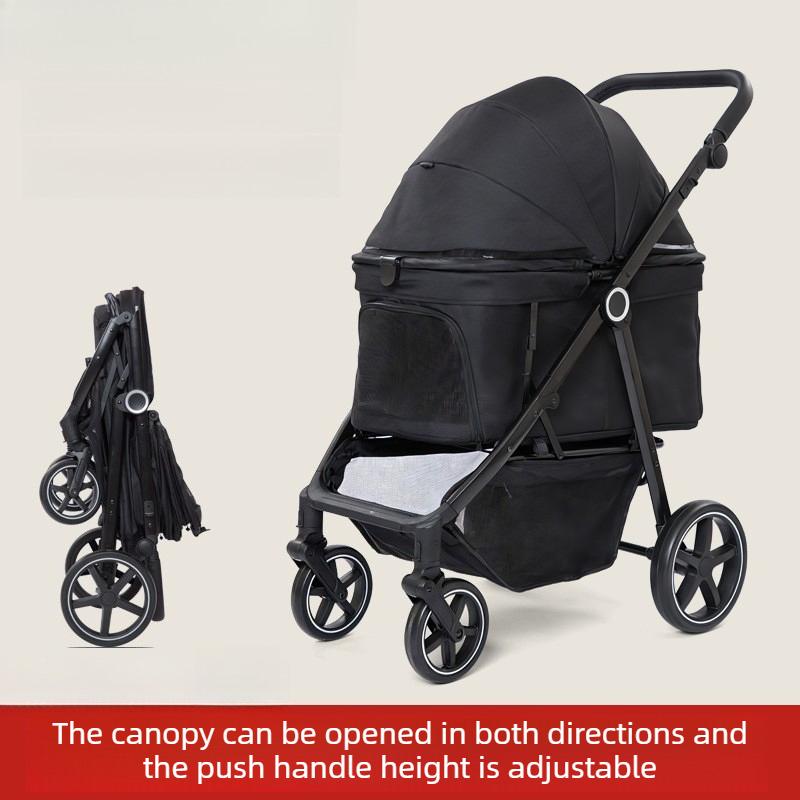 Pet Car Strollers Lightweight Foldable Specifically Designed for Walking Dogs Infants Medium-sized Small Dogs Cats Outdoor