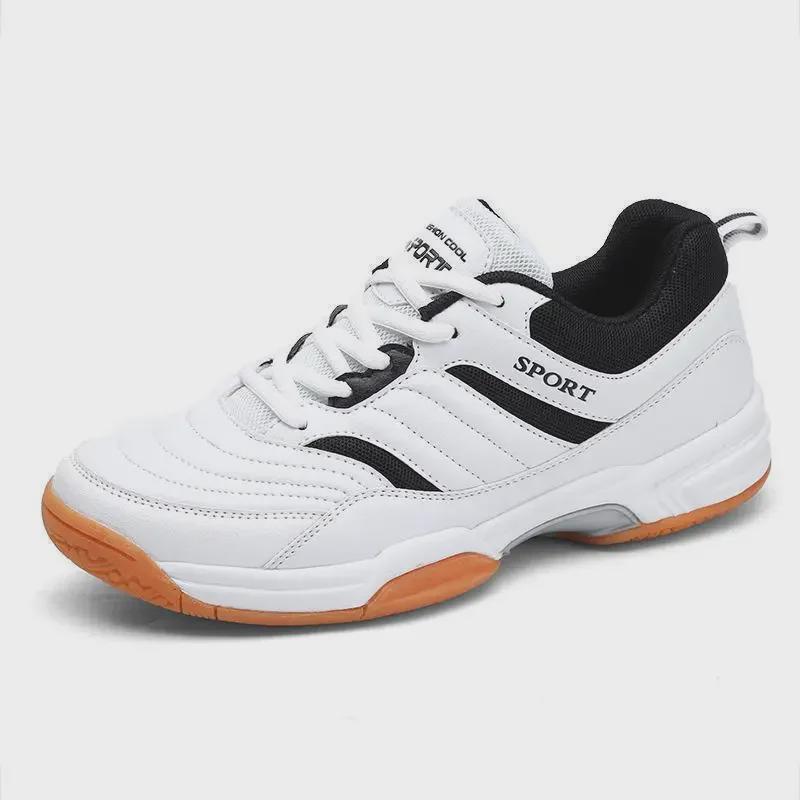 New Low-Top Badminton Shoes - Stylish Unisex Thick-Soled Tennis Footwear for Spring & Summer