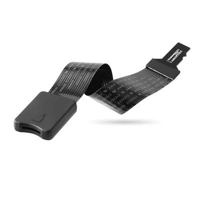Micro SD To Micro SD Card Extension Cable Adapter Flexible Extender 150MM Black