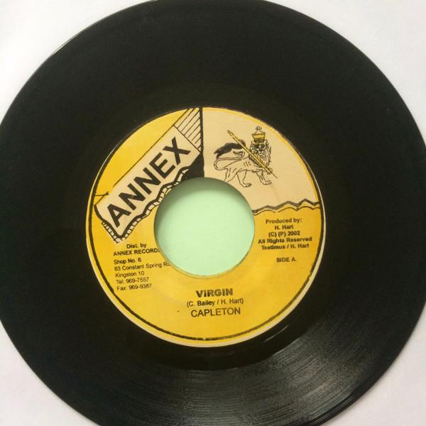 

7inch Record CAPLETON - Virgin NONE Annex 2002 Jamaica Reggae, Ska & Dub Used