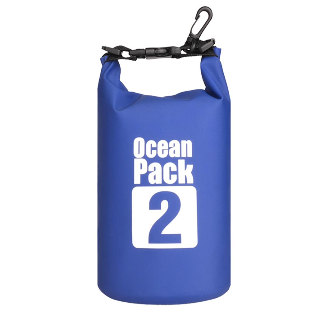 20-2L Portable Waterproof Swimming Bag Dry Sack Fishing Boating Clothes Wallet Cell Phone Storage Bag Pouch for Outdoor Dry Bag