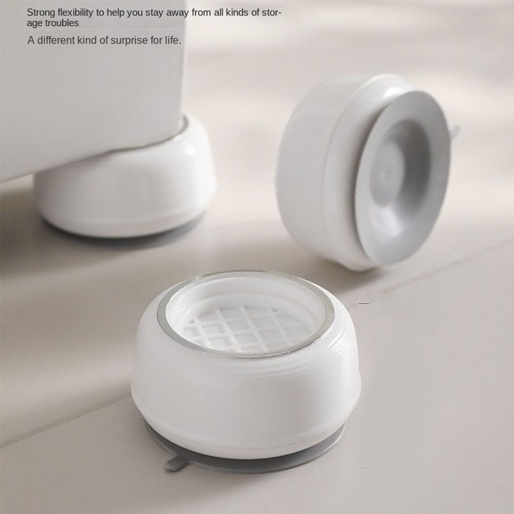4PCS Anti-Shock Washing Machine Foot Mat Anti-slip Skid Raiser Mat  Refrigerator