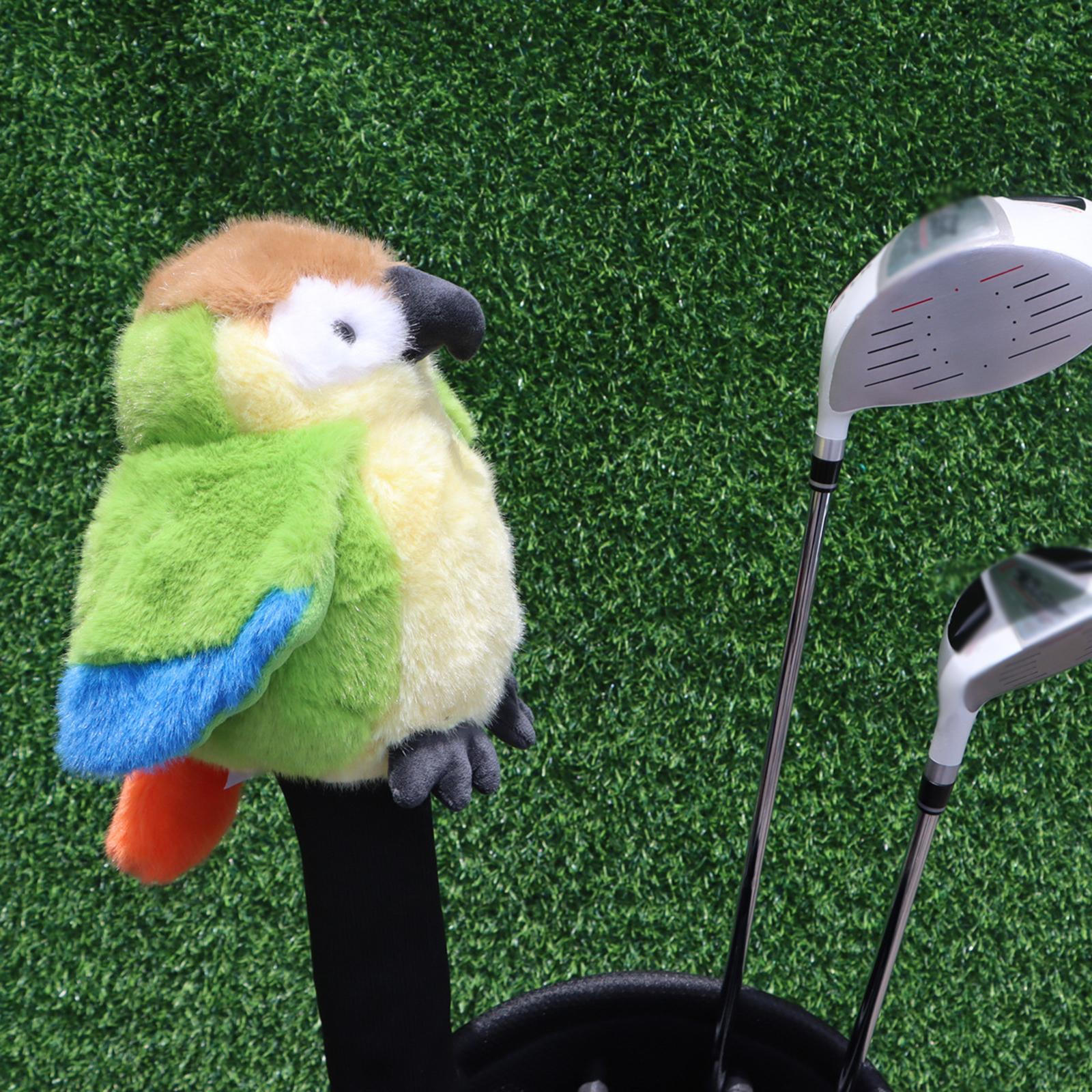

Parrot Driver Head Cover ,Cute ,Golf Headcover ,Protector Club жовтий