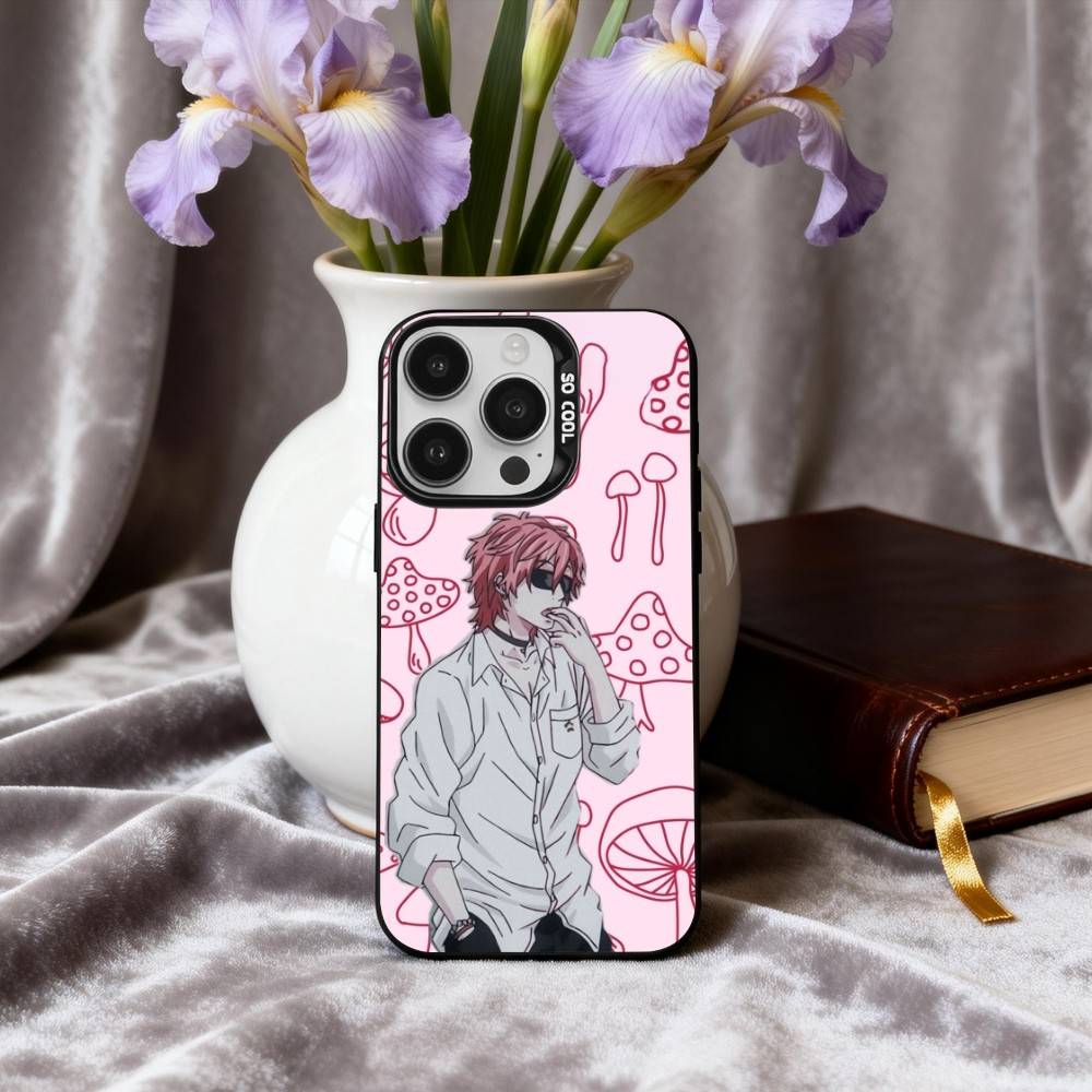 

A-Аято Юри-S Y-Яричин Клуб Чехол для телефона для iPhone17,16,15,14,13,12,11 Plus,Pro Max Черный Конфетный Посеребренный Чехол iPhone16plus