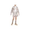 Nike ACG Collection Full Print Hooded Sports Jacket Women Jackets Light-Iron-Ore-Grey FB7857-012